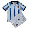 Officiële Voetbalshirt + Korte Broek Real Sociedad Thuis 2023-24 - Kids